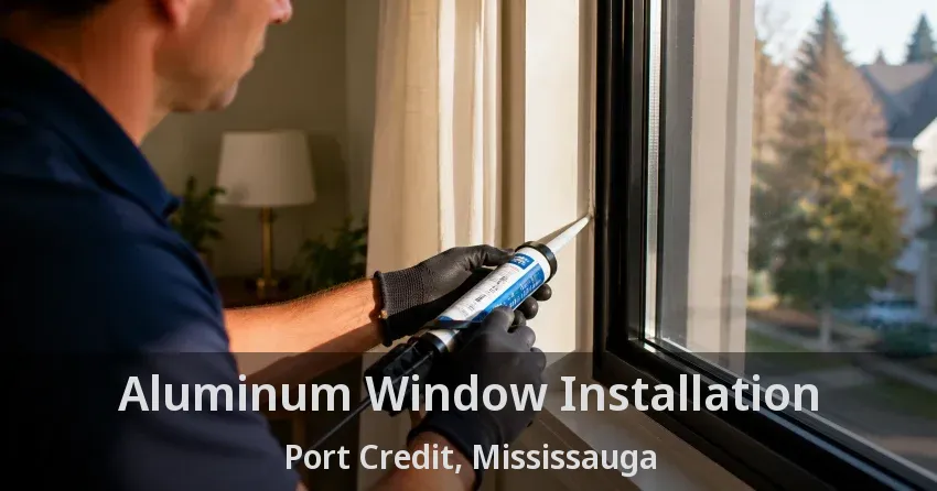 Aluminum Window Installation Port Credit, Mississauga - ON