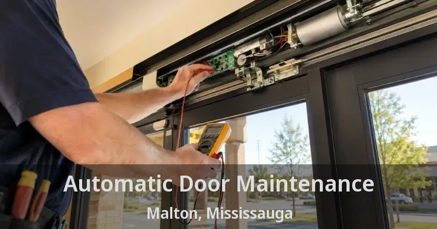 Automatic Door Maintenance Malton, Mississauga - ON