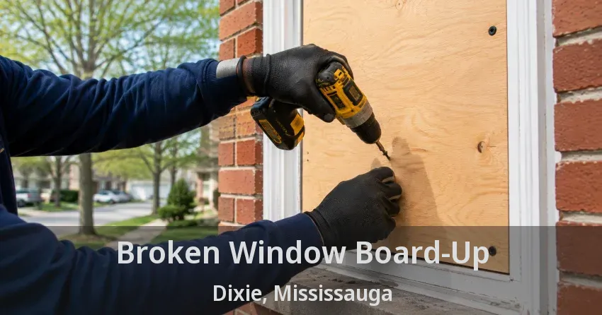 Broken Window Board-Up Dixie, Mississauga - ON