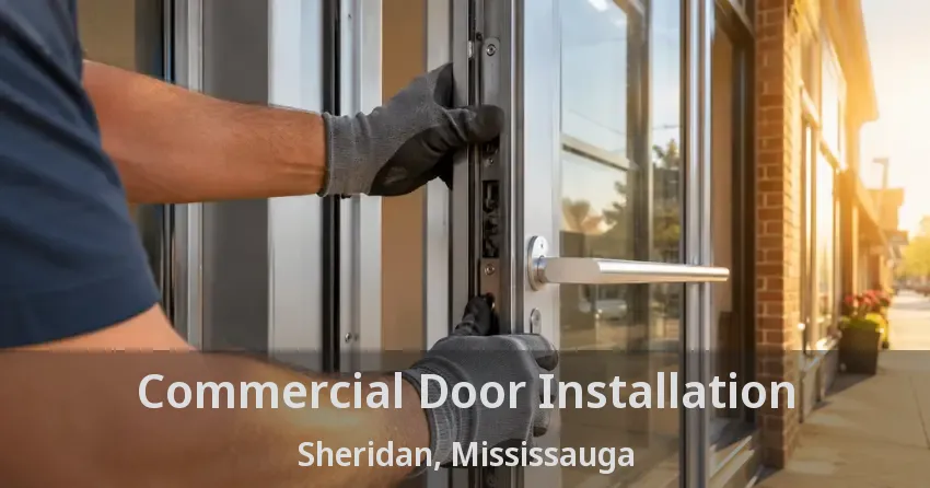 Commercial Door Installation Sheridan, Mississauga - ON