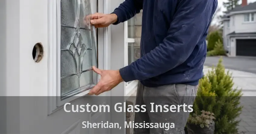 Custom Glass Inserts Sheridan, Mississauga - ON