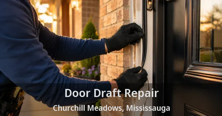 Door Draft Repair Churchill Meadows, Mississauga - ON