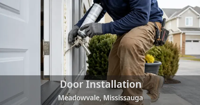 Door Installation Meadowvale, Mississauga - ON