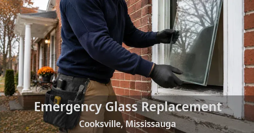 Emergency Glass Replacement Cooksville, Mississauga - ON