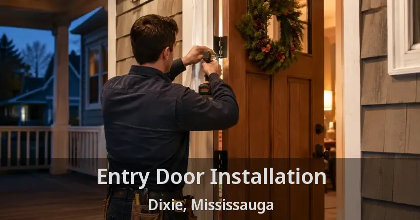 Entry Door Installation Dixie, Mississauga - ON