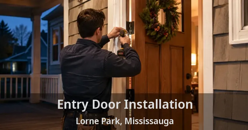 Entry Door Installation Lorne Park, Mississauga - ON