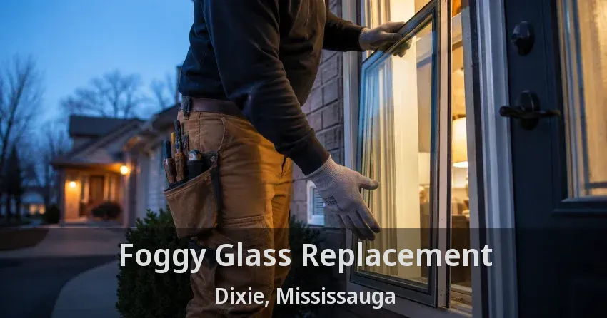 Foggy Glass Replacement Dixie, Mississauga - ON