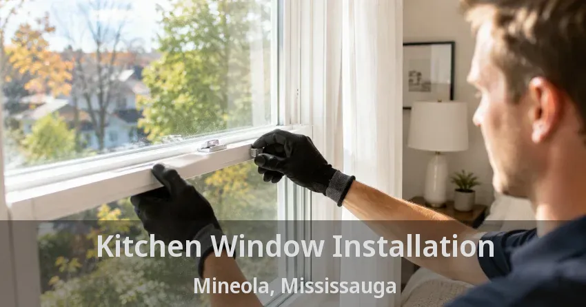 Kitchen Window Installation Mineola, Mississauga - ON