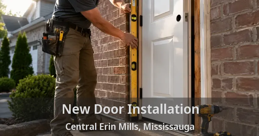New Door Installation Central Erin Mills, Mississauga - ON