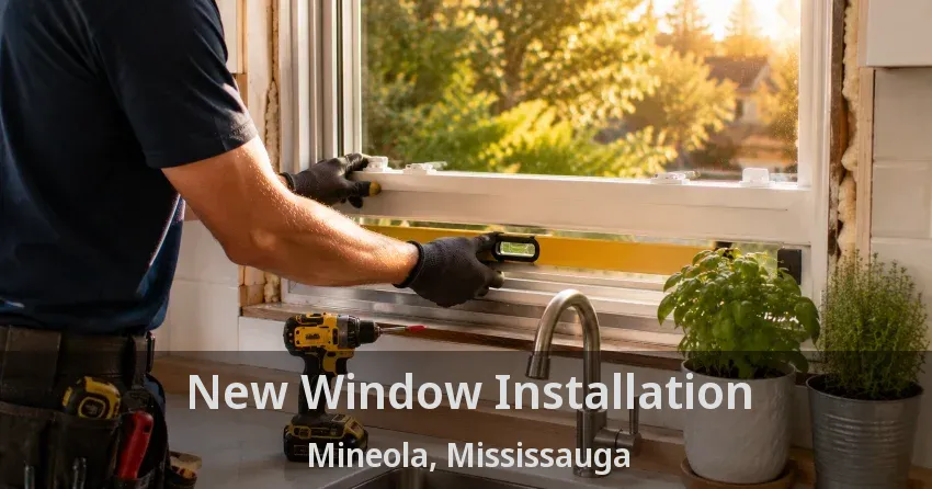New Window Installation Mineola, Mississauga - ON