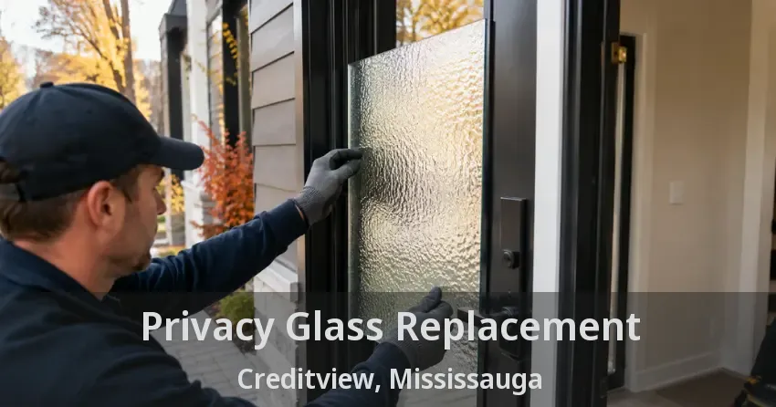 Privacy Glass Replacement Creditview, Mississauga - ON