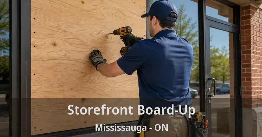 Storefront Board-Up Mississauga - ON