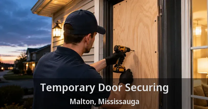 Temporary Door Securing Malton, Mississauga - ON