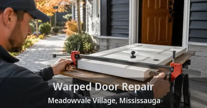 Warped Door Repair Meadowvale Village, Mississauga - ON