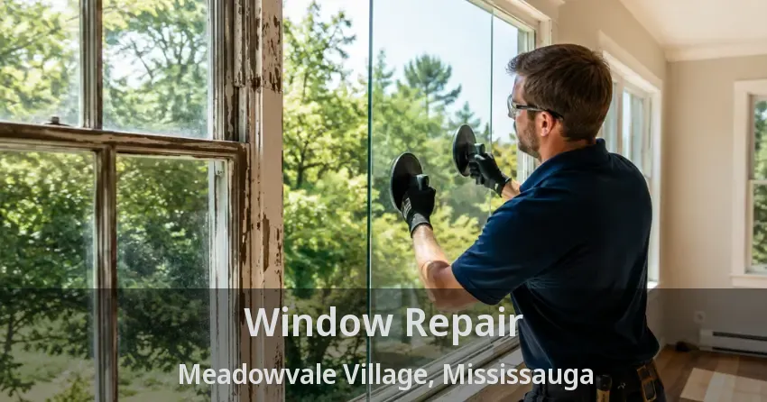 Window Repair Meadowvale Village, Mississauga - ON