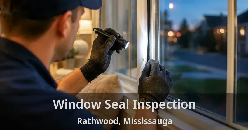 Window Seal Inspection Rathwood, Mississauga - ON